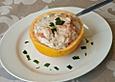 Pampelmuse mit Thunfisch