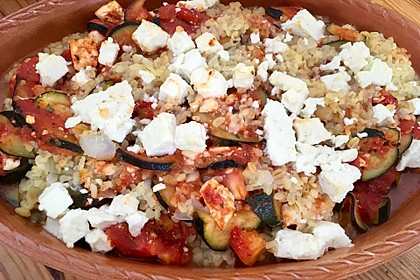 Bulgur - Schafskäse Auflauf 14