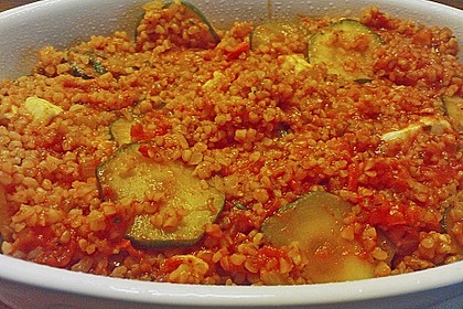Bulgur - Schafskäse Auflauf 21