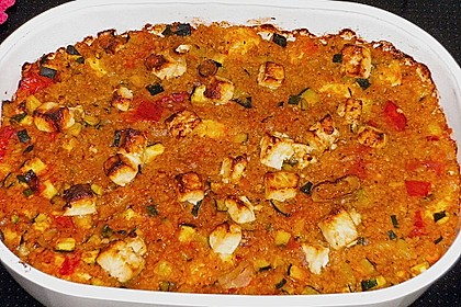 Bulgur - Schafskäse Auflauf 37