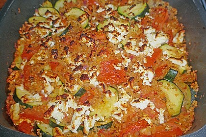 Bulgur - Schafskäse Auflauf 28