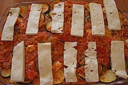 Bulgur - Schafskäse Auflauf 36