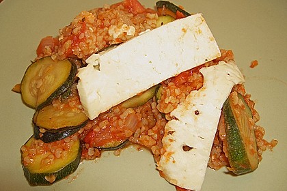 Bulgur - Schafskäse Auflauf 26