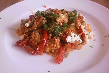 Bulgur - Schafskäse Auflauf 20