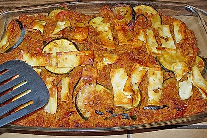 Bulgur - Schafskäse Auflauf 35