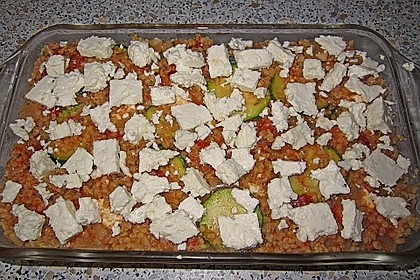 Bulgur - Schafskäse Auflauf 12