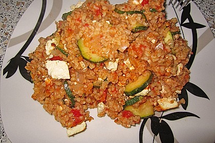 Bulgur - Schafskäse Auflauf 6