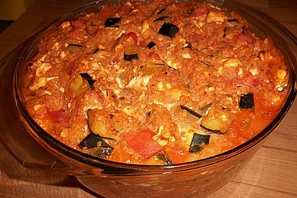 Bulgur - Schafskäse Auflauf 10