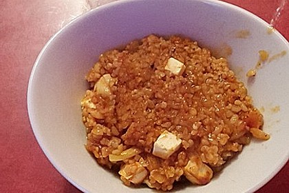 Bulgur - Schafskäse Auflauf 23