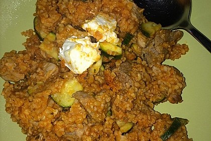 Bulgur - Schafskäse Auflauf 15