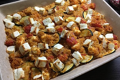 Bulgur - Schafskäse Auflauf 1