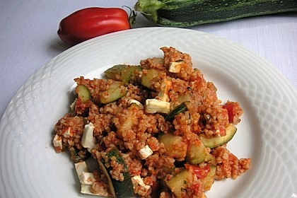 Bulgur - Schafskäse Auflauf 18