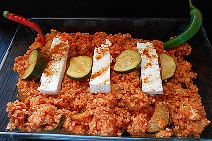 Bulgur - Schafskäse Auflauf 17