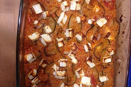 Bulgur - Schafskäse Auflauf 5