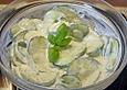 Gurkensalat mit Schmand