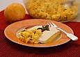 Orangen - Panna cotta