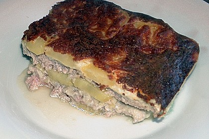 Kartoffelauflauf mit Hackfleisch 2