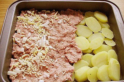 Kartoffelauflauf mit Hackfleisch 8
