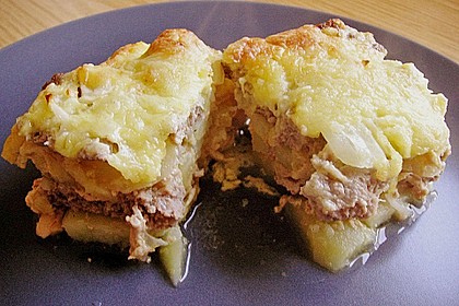 Kartoffelauflauf mit Hackfleisch 11