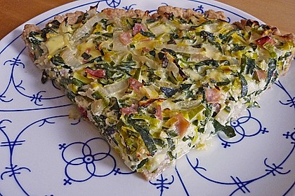 Mangold-Quiche
