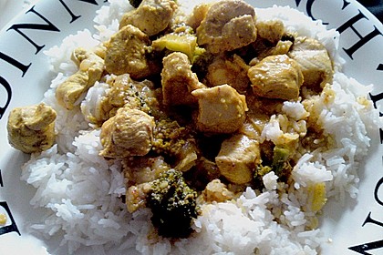 Indisches Chicken Korma 4