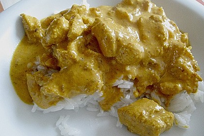 Indisches Chicken Korma 9