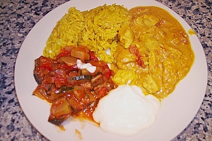 Indisches Chicken Korma 10