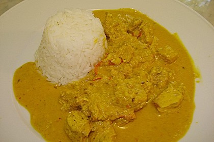 Indisches Chicken Korma 11