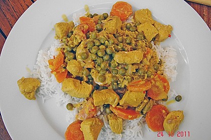 Indisches Chicken Korma 15