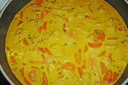 Indisches Chicken Korma 16