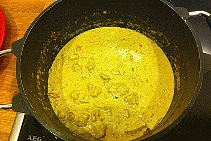 Indisches Chicken Korma 23