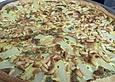 Spargelkuchen mit Pinienkernen