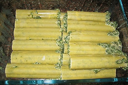 Cannelloni mit Frischkäsefüllung 8