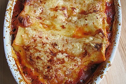 Cannelloni mit Frischkäsefüllung