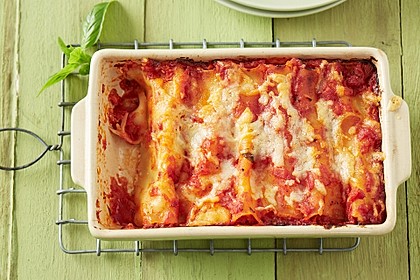 Cannelloni mit Frischkäsefüllung 1