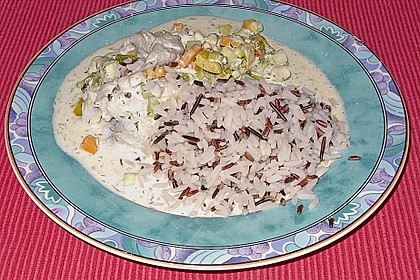 Leichtes Seelachsfilet mit gemischtem Gem&uuml;se 5