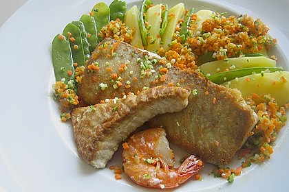 Leichtes Seelachsfilet mit gemischtem Gem&uuml;se 2