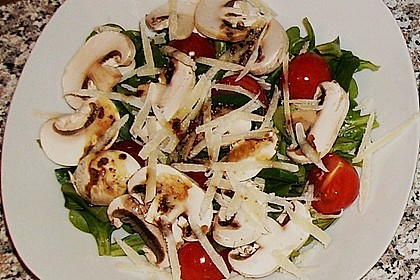 Feldsalat mit Parmesank&auml;se 5