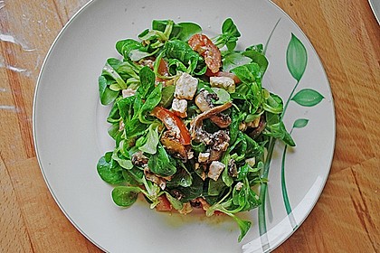 Feldsalat mit Parmesank&auml;se 10
