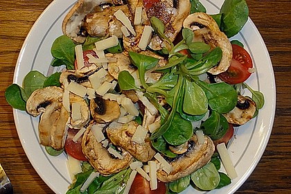 Feldsalat mit Parmesank&auml;se 11