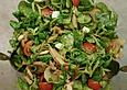Feldsalat mit Parmesank&auml;se