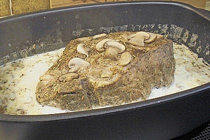 Italienischer Milch - Schweinebraten