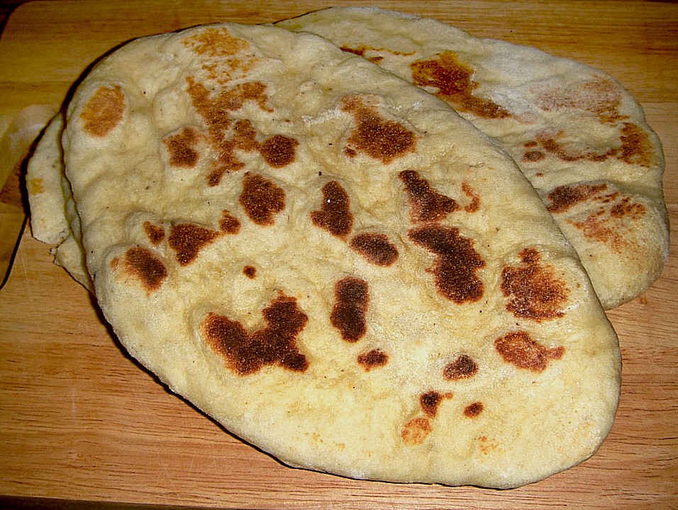 Indisches Naan Brot (Rezept mit Bild) von Antikaorange | Chefkoch.de