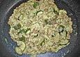 Hackfleischpfanne mit Reis und Zucchini