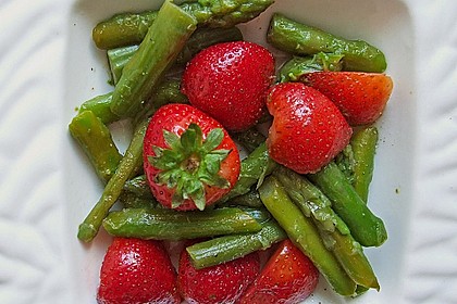 Spargel - Erdbeer Dessert 2