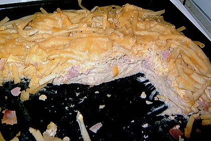 Schinkenmakkaroni, &uuml;berbacken 3