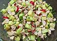 Wurstsalat mit Radieschen