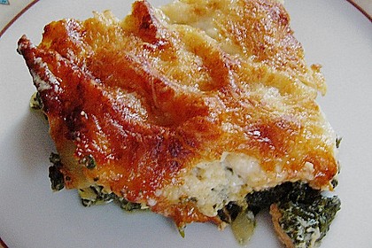 Spinat - Lachs - Lasagne 4
