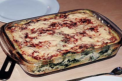 Spinat - Lachs - Lasagne 5