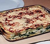 Spinat - Lachs - Lasagne (Bild)